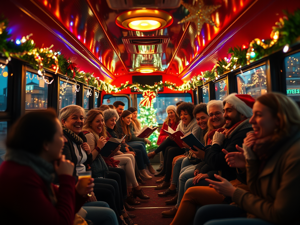 Celebrate Christmas in Toronto with a Party Bus&nbsp;Rental