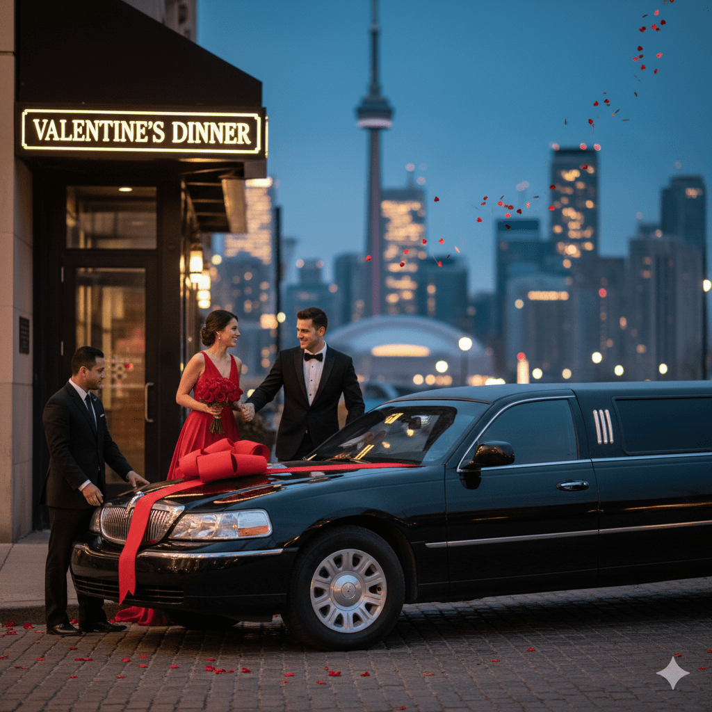 Valentine’s Day Luxury: Romantic Toronto Limousine Experiences & Dinner Tour&nbsp;Packages