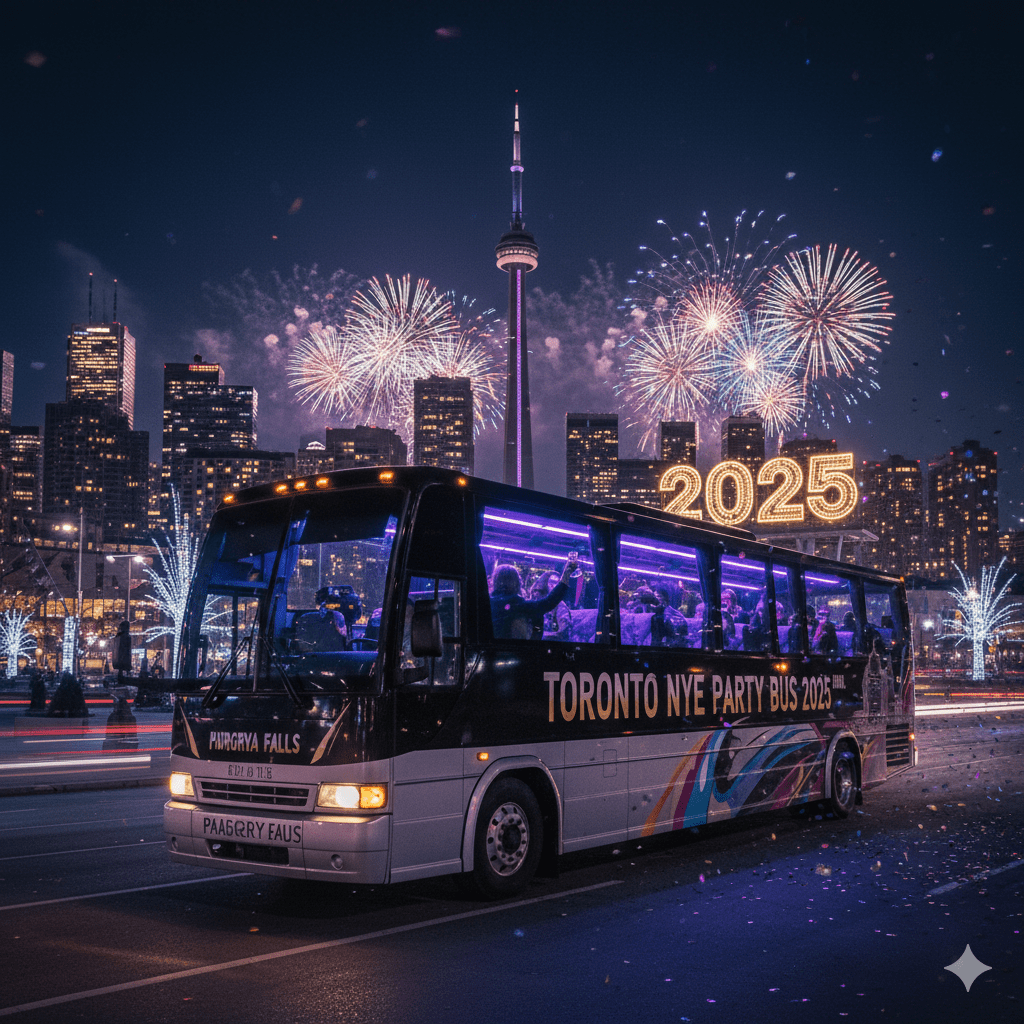 How to Plan the Perfect New Year’s Eve Party Bus Experience in&nbsp;Toronto